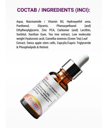 ZenWay Facial serum for acne and post-acne - Buy Online on GoSupps.com