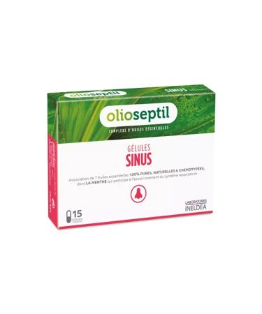 Olioseptil For sanitation of the sinuses Sinus 15 capsules - Buy Online on GoSupps.com