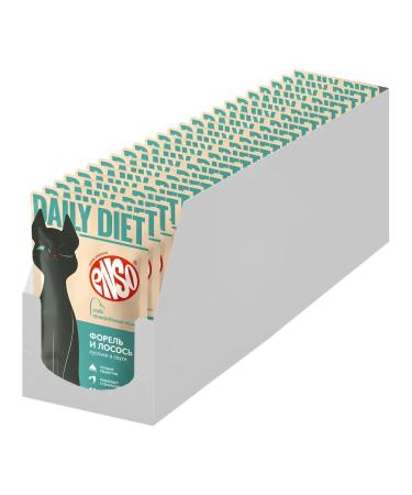Enso Wet feed for fastidious cats trout salmon 85g 24pcs - Buy Online on GoSupps.com