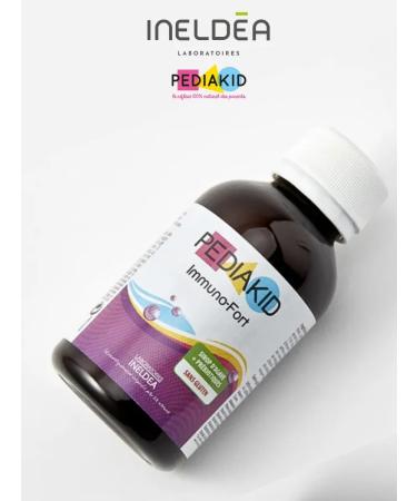 Pediakid Syrup for strengthening immunity in children Immuno-Fort 125ml - Buy Online on GoSupps.com
