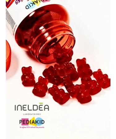 Pediakid Natural multivitamins for children chewing bears - Buy Online on GoSupps.com