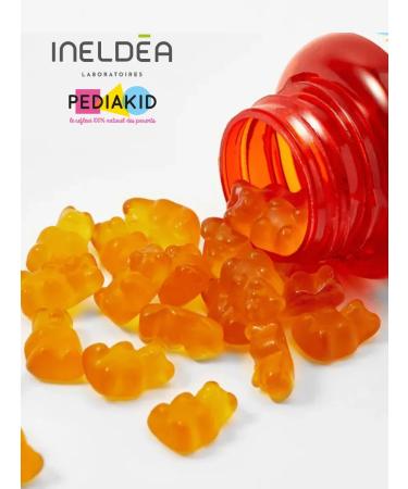 Pediakid Natural vitamins for children chewing bears omega 3 - Buy Online on GoSupps.com