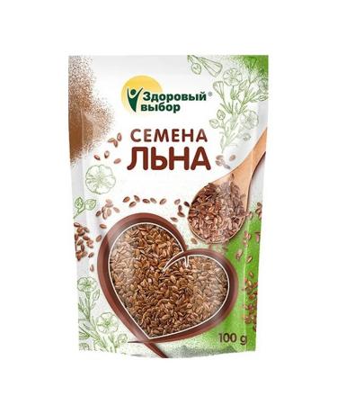 Healthy choice Flax seeds 100 g - Buy Online on GoSupps.com