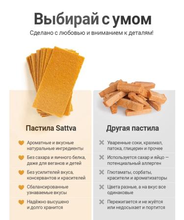 Sattva Crispy Pastila Sugar pastille fruit natural assorted set No. 4 - Buy Online on GoSupps.com