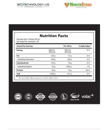 BiotechnologyUS Micellar Casein 0.9kg (chocolate) Casein protein - Buy Online on GoSupps.com