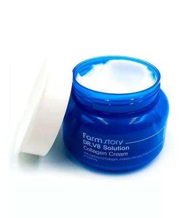 Farm story Face cream anti -aging Dr.V8 Solution Caviar Blue - Buy Online on GoSupps.com