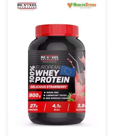 Be Steel Nutrition Wheythly protein Whey 0.9kg (delicious strawberries)