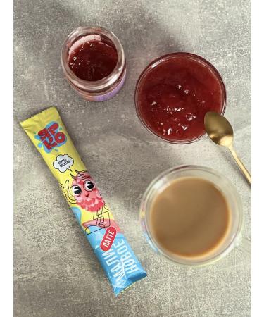 BRIGHT and DES Coffee 3 in 1 Cocktail "Latte" in sticks 8 tastes 30 grams - Buy Online on GoSupps.com