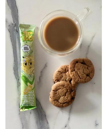 BRIGHT and DES Coffee 3 in 1 Cocktail "Latte" in sticks 8 tastes 30 grams - Buy Online on GoSupps.com