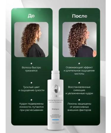 ICE CURLY Shampoo reconstructor is unpleasant for curly hair - Buy Online on GoSupps.com