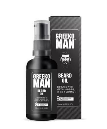 GREEKO MAN Activator oil for growing beard softening