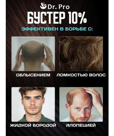 Dr Pro Boster 10% for hair growth and beard - Buy Online on GoSupps.com