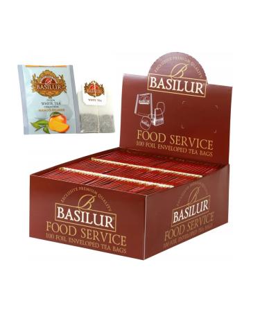 Basilur Tea white mango orange 100 pack