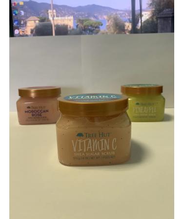 Tree Hut Sugar scrub with shea butter and vitamin C 510 g - Buy Online on GoSupps.com