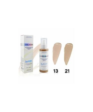 ENOUGH Tonal cream moisturizing matte Collagen 3 in 1 (tone No. 21) - Buy Online on GoSupps.com