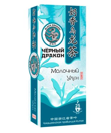 Black Dragon Milk oolong tea 25 bags 2 pcs - Buy Online on GoSupps.com