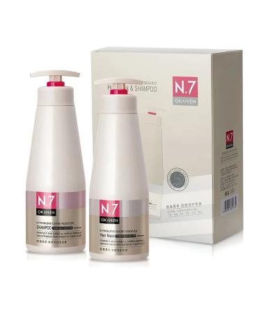 Okanen N7 hair shampoo with collagen 500 ml - Buy Online on GoSupps.com