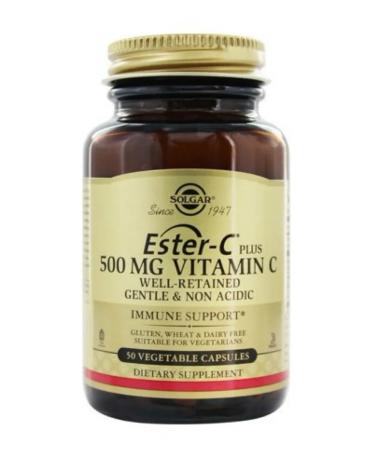Solgar Ester-C Plus Vitamin C 500 Mg 50 capsules