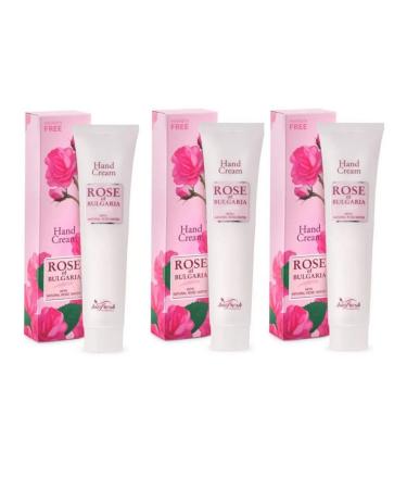 Rose of Bulgaria Hand cream perfumed moisturizer 75ml 3UP