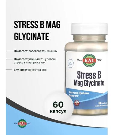 KAL Stress B Mag Glycinate - Glycinate of Magnesium Against Stress