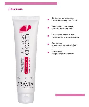 ARAVIA Foot cream Professional ultra -watering - Buy Online on GoSupps.com