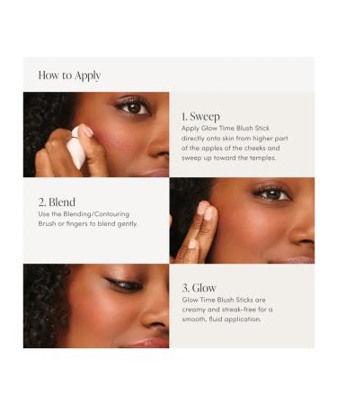 Jane Iredale Blue in a stick without a shimmer Glow Time Fervor Color - Buy Online on GoSupps.com