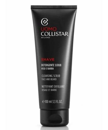 Collistar Detergent Scrub Face and Beard Cleaning Scrub 100 ml
