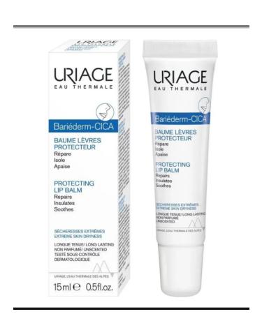 URIAGE Barieders-cyc lip balm restoring from dryness
