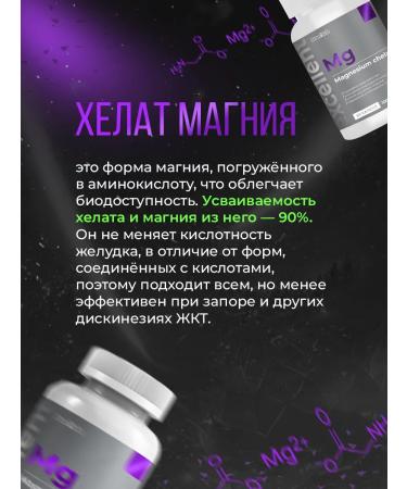 DaniLab Magnesium Helat 1000mg 60 capsules - Buy Online on GoSupps.com