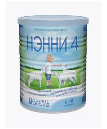 Bibikol Nanny 4 mixture with prebiotics from 18 months 800 grams