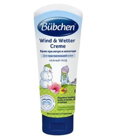 Bubchen Cream for wind and bad weather with vitamin E 75ML-1pl