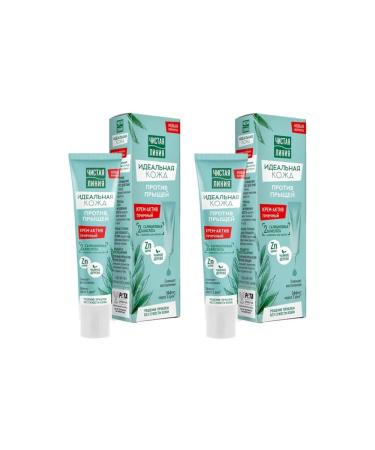 Clean line Cream-Active against acne perfect skin 40 ml 2pcs