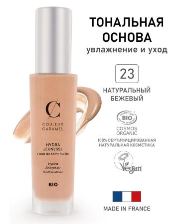COULEUR CARAMEL Natural foundation 23 natural beige 30 ml