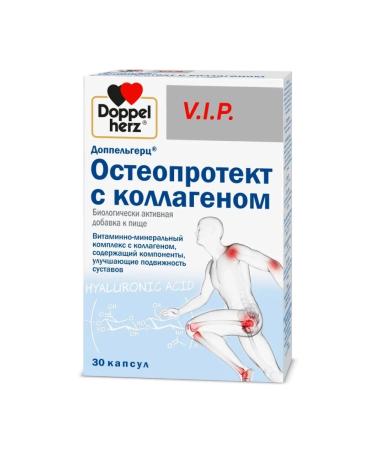 Doppelherz Doppelgerz VIP osteoprotect with a collagen 30 pcs