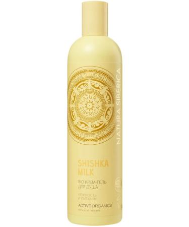 Natura Siberica Schishka Milk cream gel tenderness and shower power 400 ml