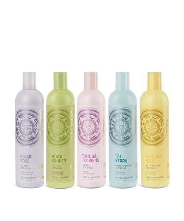 Natura Siberica Schishka Milk cream gel tenderness and shower power 400 ml - Buy Online on GoSupps.com