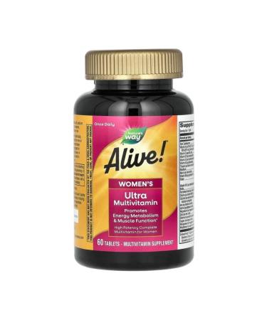 Nature's Way Alive Multivitamins for women full complex 60 tablets - Buy Online on GoSupps.com