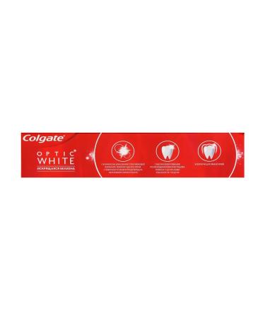 COLGATE Optic White 75ml Toothpaste 2pcs - Buy Online on GoSupps.com