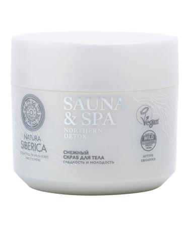 Natura Siberica SAUNA & SPA snowy scrub Smoothness and youth 350 g