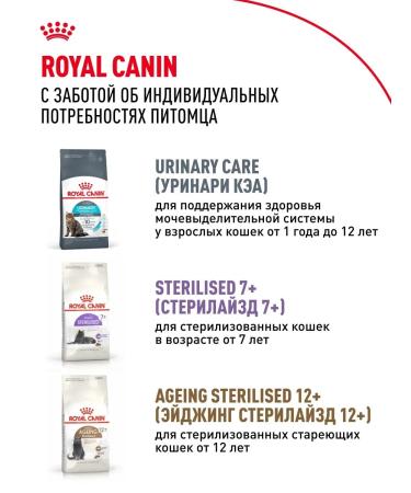 ROYAL CANIN Dry food for sterilized cats Sterilized 37 400 g - Buy Online on GoSupps.com