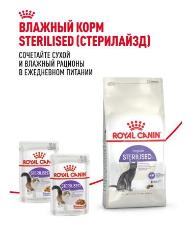 ROYAL CANIN Dry food for sterilized cats Sterilized 37 400 g - Buy Online on GoSupps.com