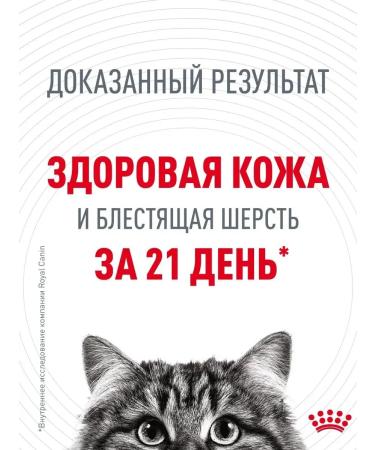 ROYAL CANIN Dry food for cats for the health of wool and skin 400 g - Buy Online on GoSupps.com