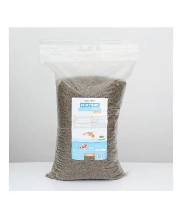 Aqua Menu Feed food smooth. Granuls spirulina and Greek. Flour 6.5 kg
