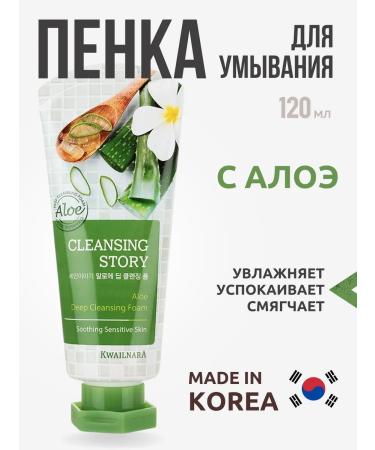 WELCOS Foam for washing moisturizing with aloe vera