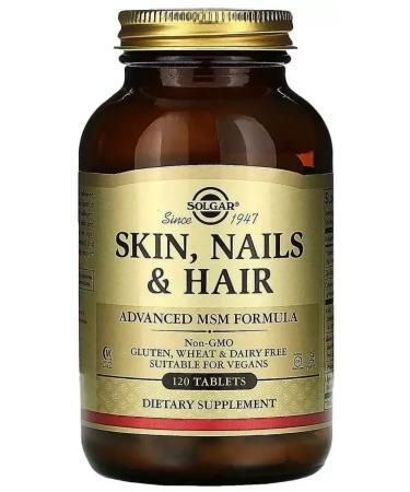 SOLGAR Vitamins complex "Leather hair nails" 120 pcs