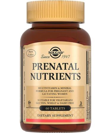 SOLGAR PRENATABS 60 tablets