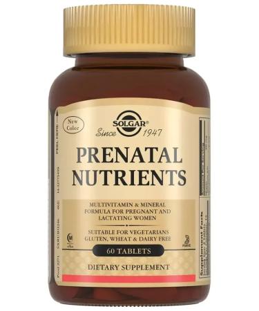 SOLGAR PRENATABS 60 tablets - Buy Online on GoSupps.com