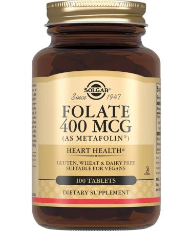 SOLGAR Fulat 400mkg metapholine table. 250 mg 100 pcs