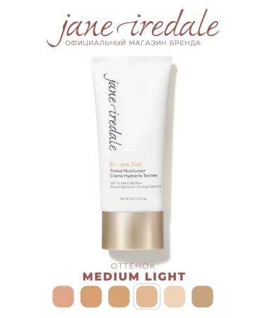 Jane Iredale Moisturizing tonal cream color Medium Light