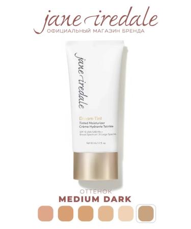 Jane Iredale Moisturizing tonal cream Medium Dark color